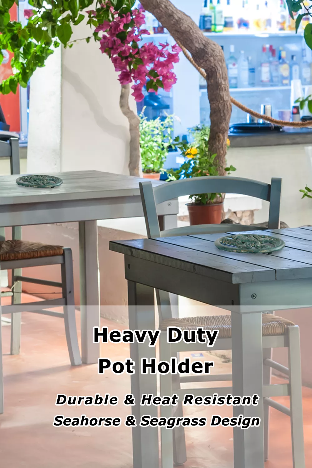 HomeHand | Coastal Dining Spaces with the Heavy Duty Pot Holder